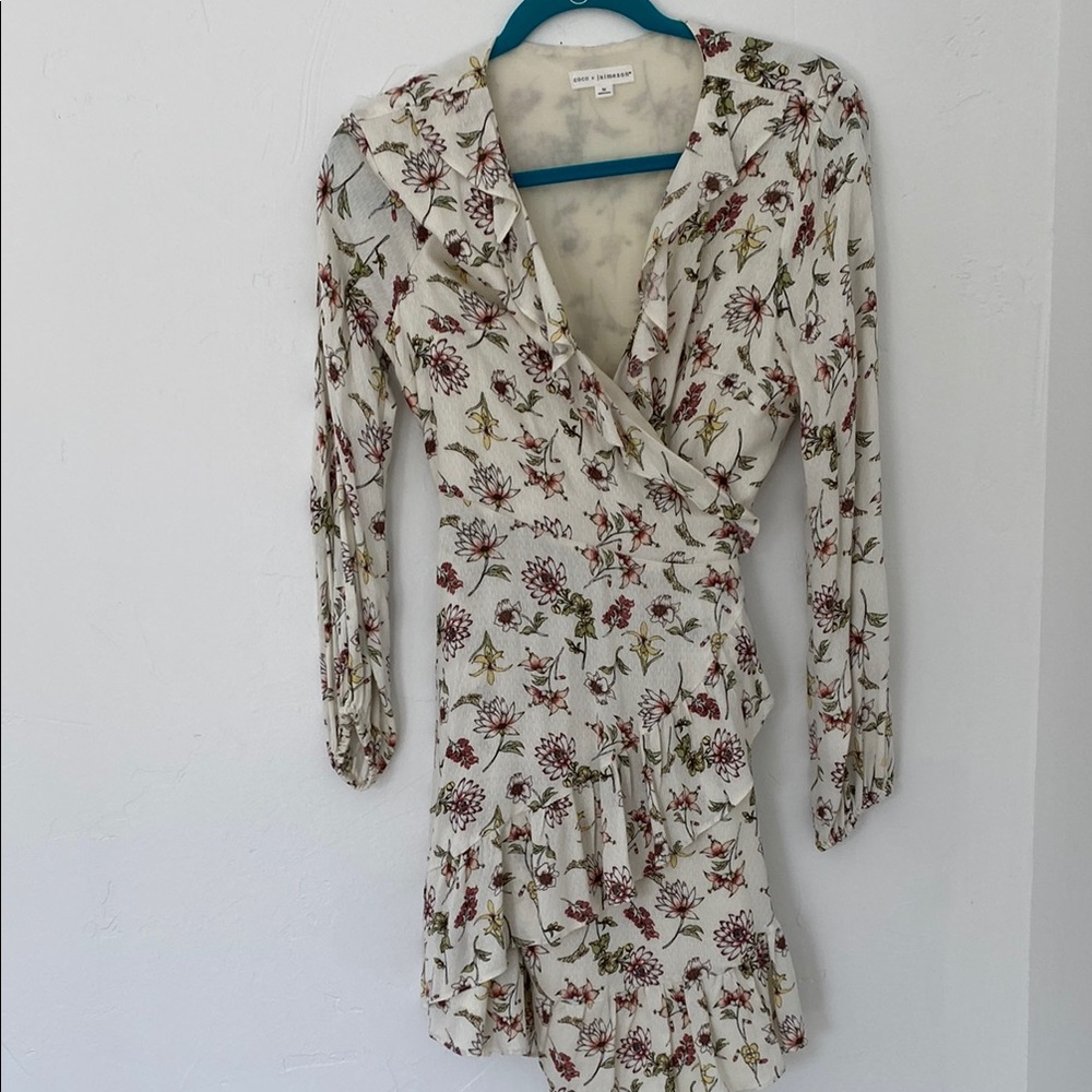 Floral Wrap Dress